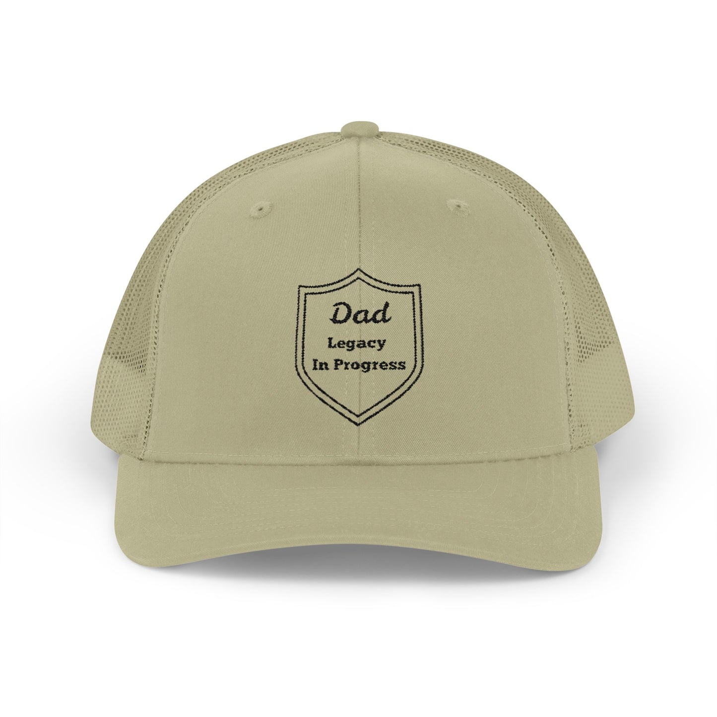 Dad – Legacy in Progress Snapback Trucker Hat | Modern Tribute to Timeless Fatherhood - Father's Day Gift, Outdoor Cap, Dad Hat, Casual Wear, Gift for Dad