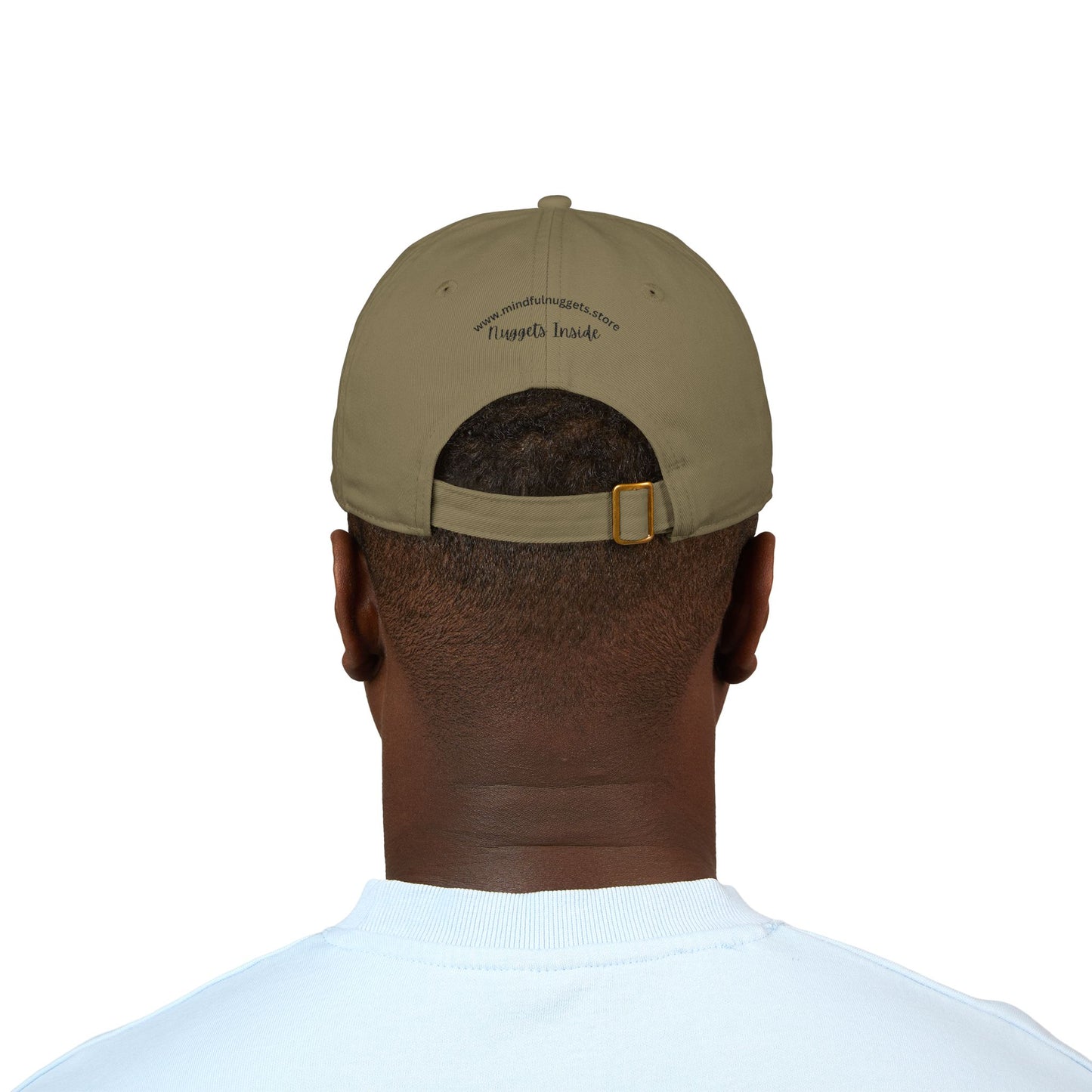 Mindful Nuggets Organic Baseball Cap - Embroidered Adjustable Hat