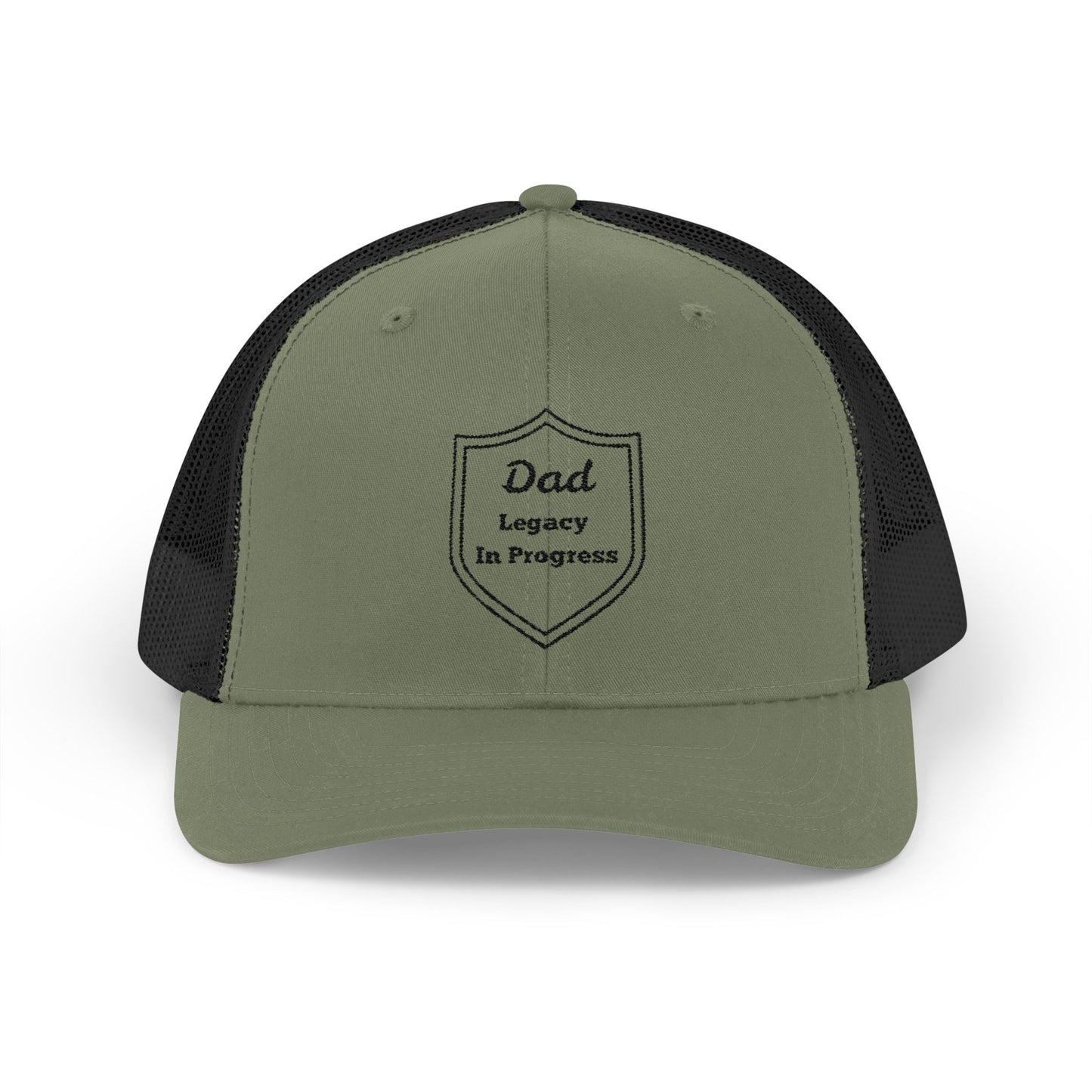 Dad – Legacy in Progress Snapback Trucker Hat | Modern Tribute to Timeless Fatherhood - Father's Day Gift, Outdoor Cap, Dad Hat, Casual Wear, Gift for Dad