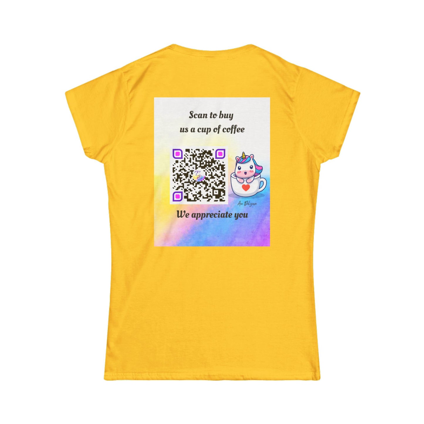 🦄 “I’m Not Awake Yet” – Touched & Empowered Edition Women's Softstyle Tee