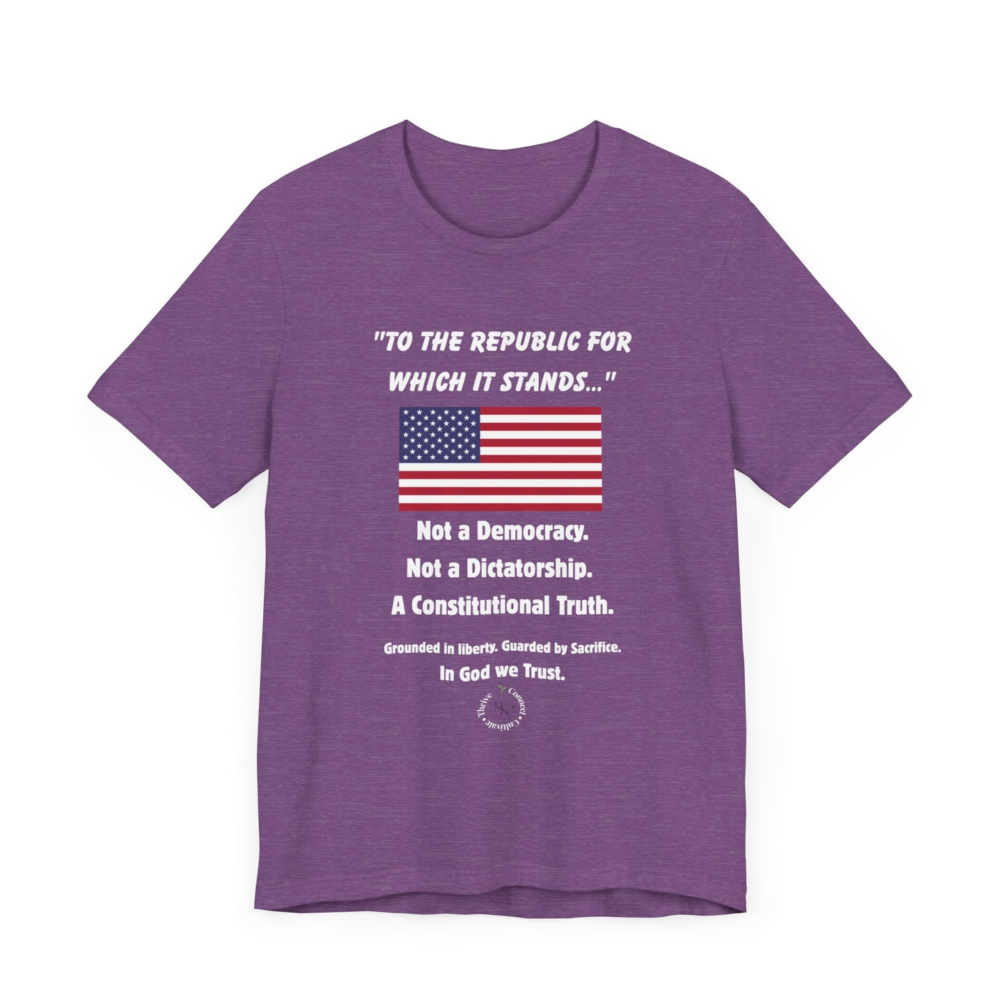 USA Republic Tee – A Shirt That Remembers Why We Stand- Independence Day Shirt, Casual Wear, Summer Style, Gift for Veterans