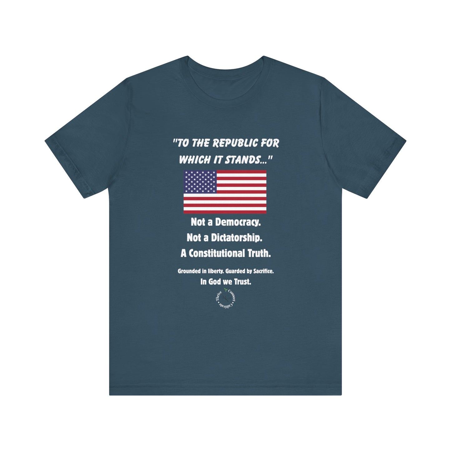 USA Republic Tee – A Shirt That Remembers Why We Stand- Independence Day Shirt, Casual Wear, Summer Style, Gift for Veterans