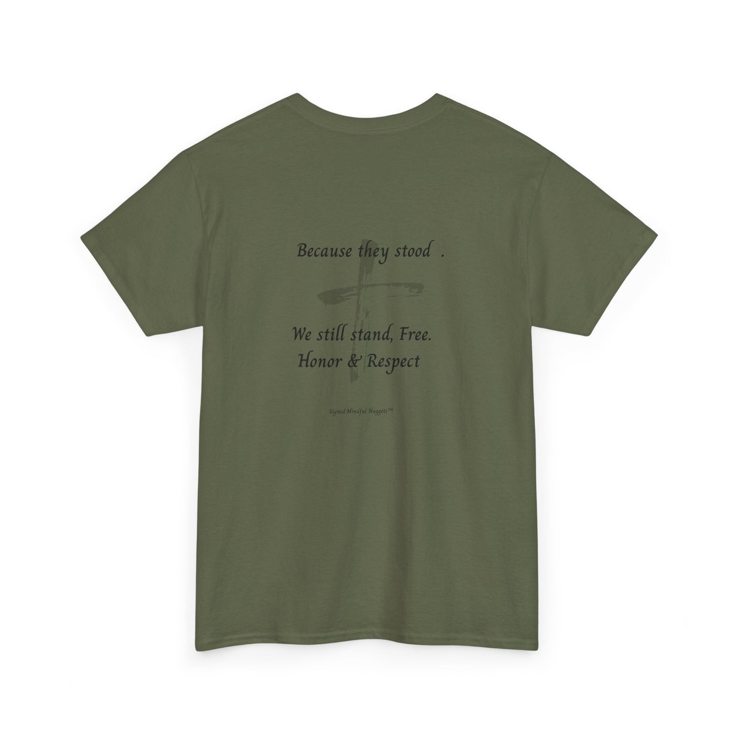 Patriotic Unisex Tee - Remember the Price Paid, Honor & Respect, Memorial Day Gift, Veteran’s Day Tee, Freedom Shirt