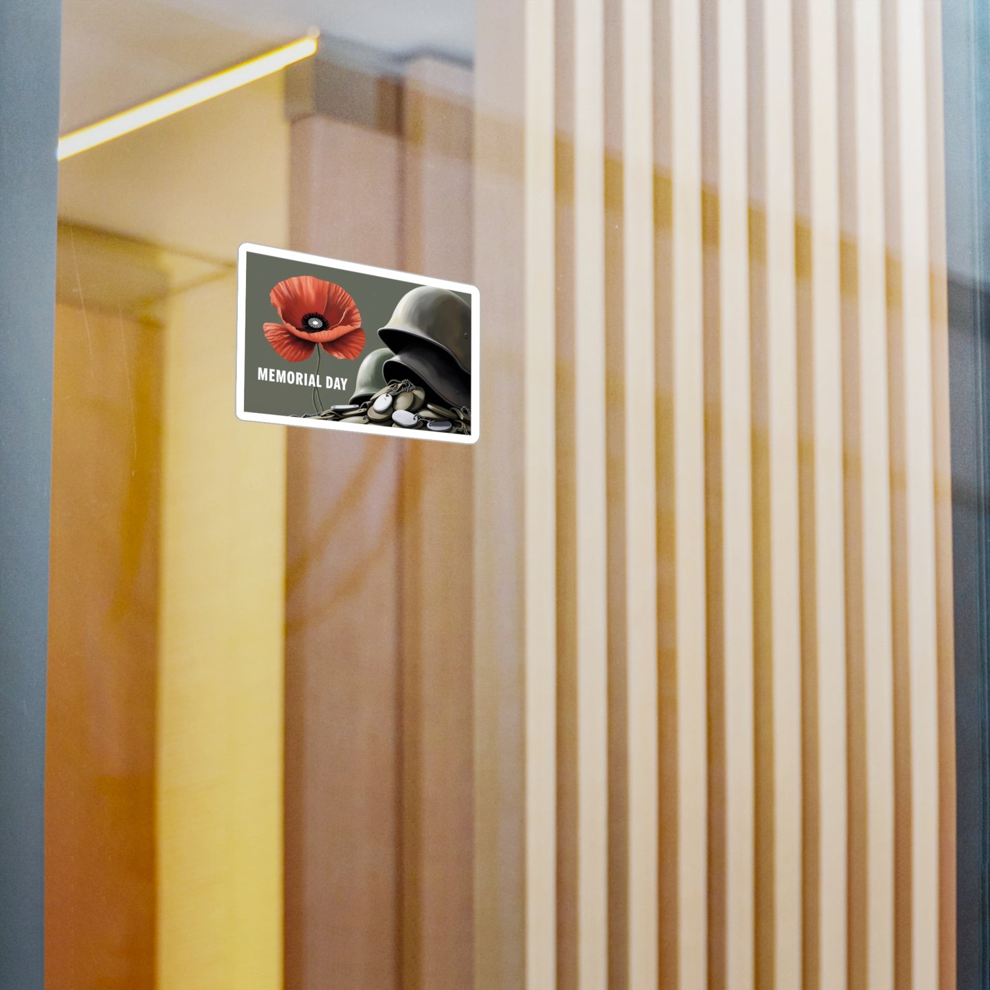 Memorial Day  Kiss-Cut Vinyl Decal “A Price Was Paid” – Mindful Nuggets™ Tribute Series