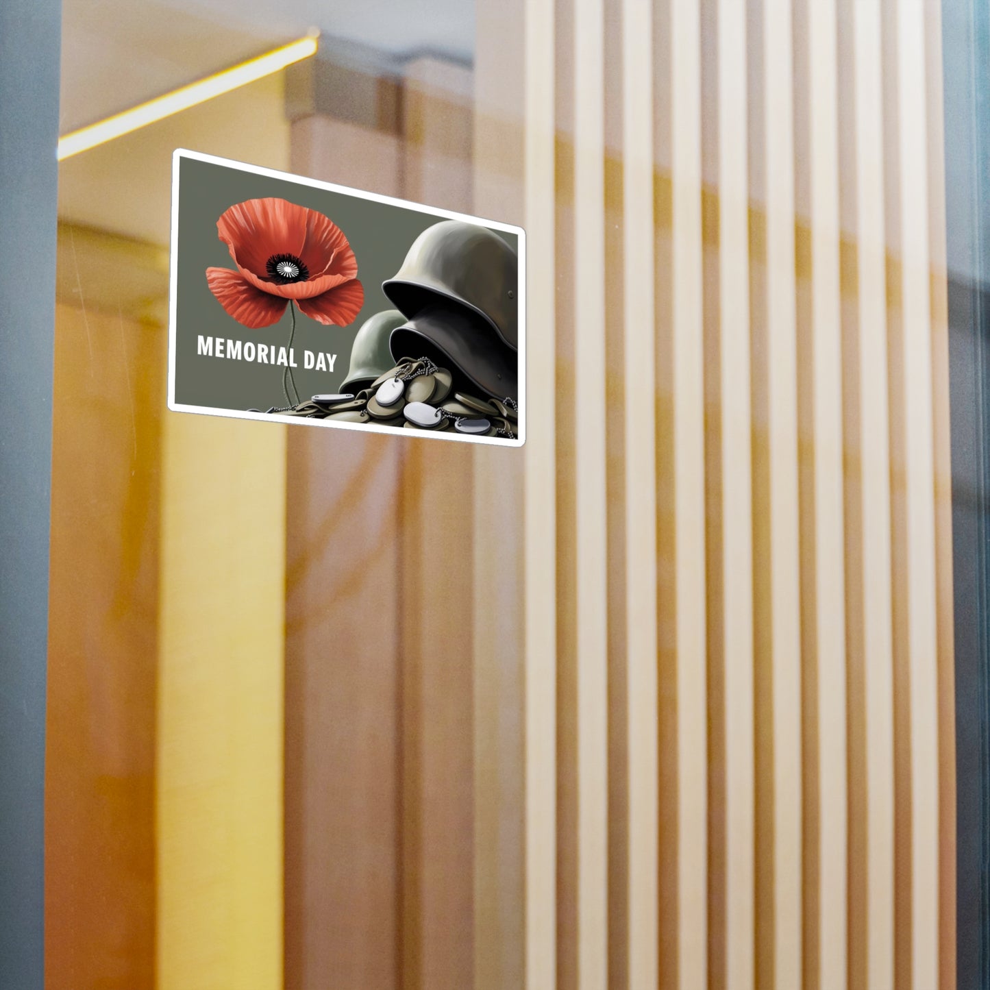 Memorial Day  Kiss-Cut Vinyl Decal “A Price Was Paid” – Mindful Nuggets™ Tribute Series