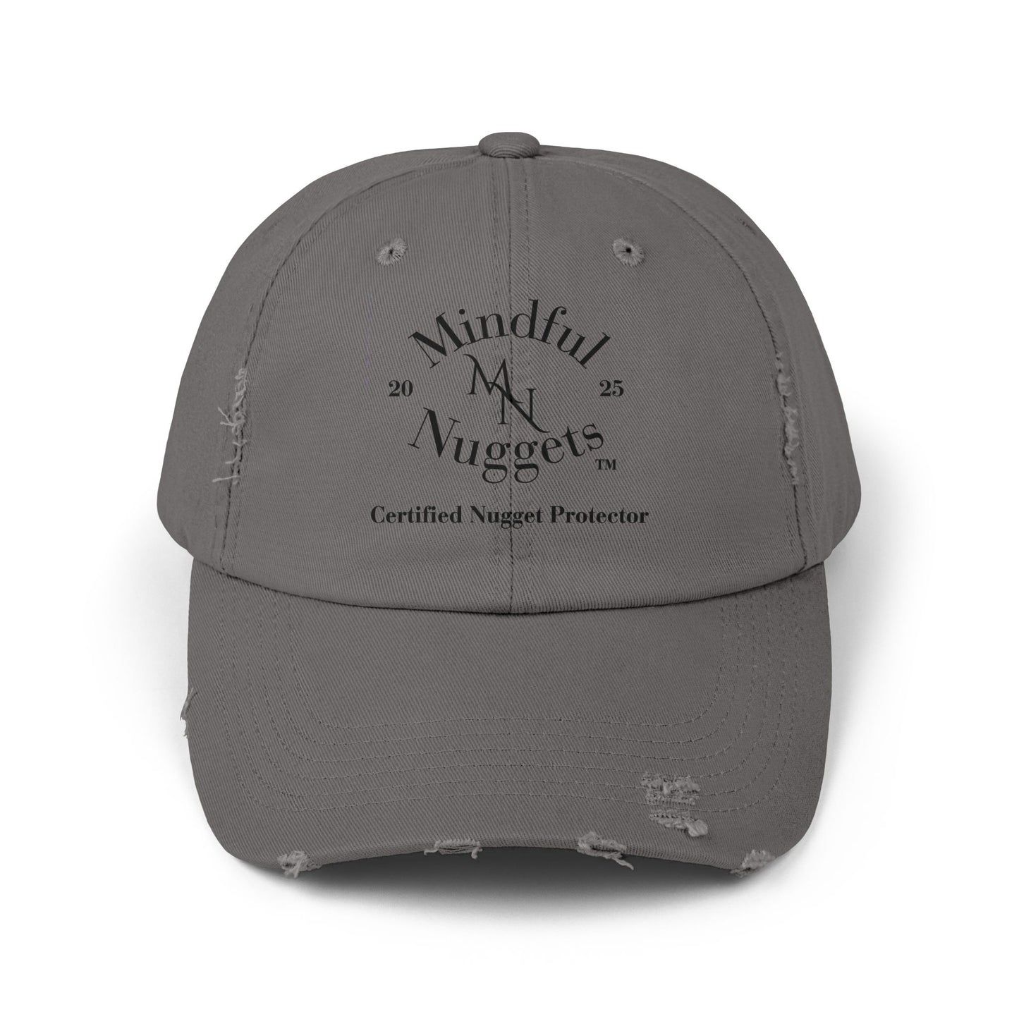 CERTIFIED NUGGET PROTECTOR Unisex Distressed Cap