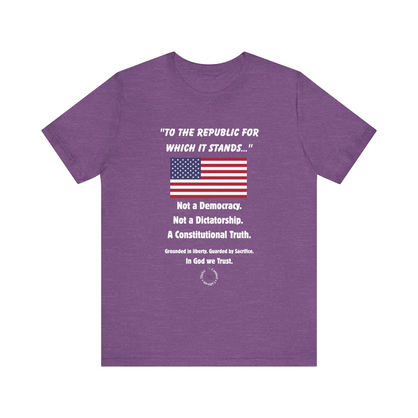 USA Republic Tee – A Shirt That Remembers Why We Stand- Independence Day Shirt, Casual Wear, Summer Style, Gift for Veterans