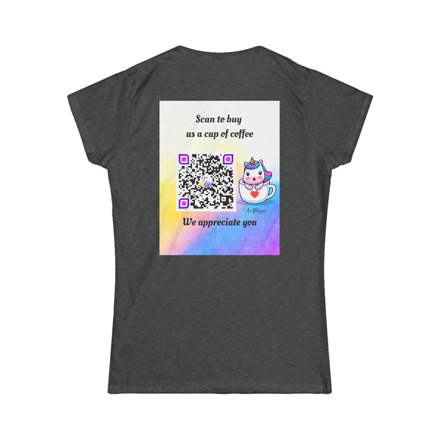 🦄 “I’m Not Awake Yet” – Touched & Empowered Edition Women's Softstyle Tee
