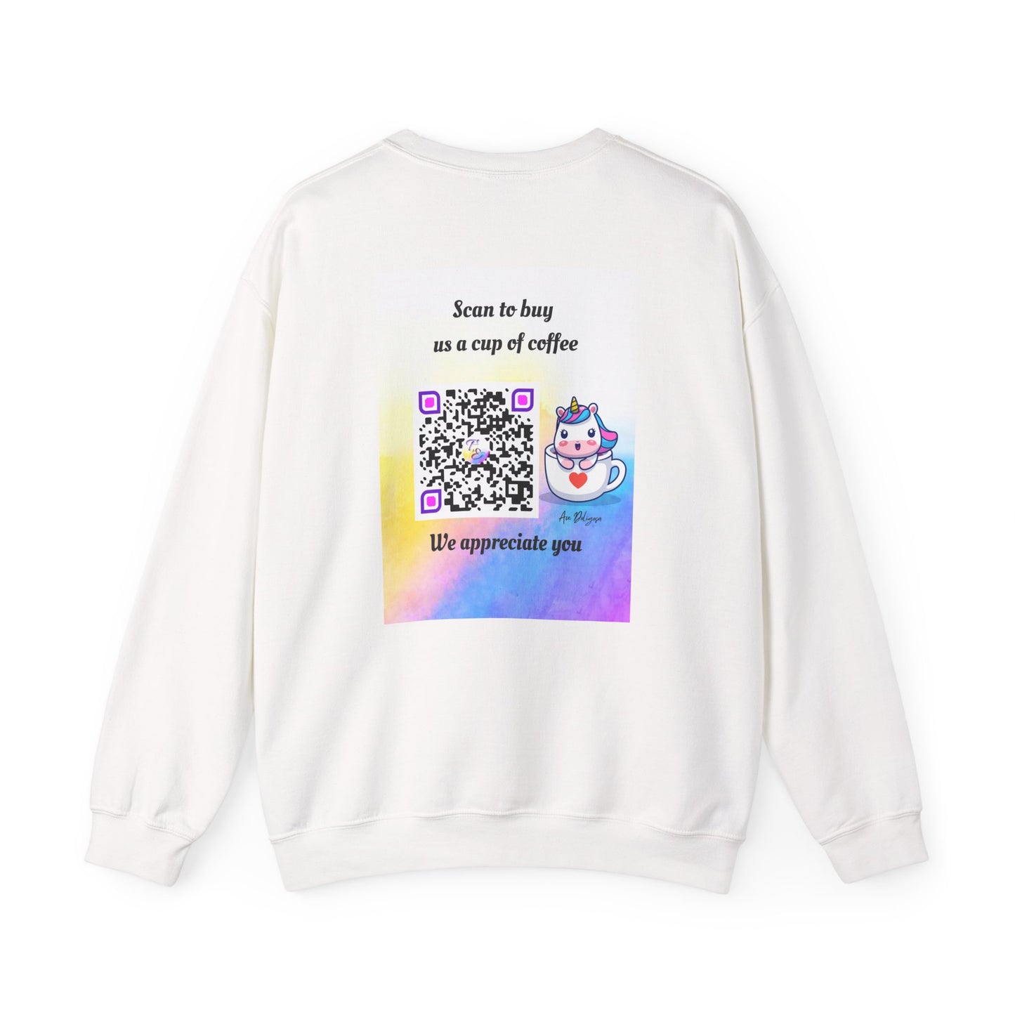 Not Awake Yet – Touched & Empowered Unicorn Edition - Cozy Crewneck