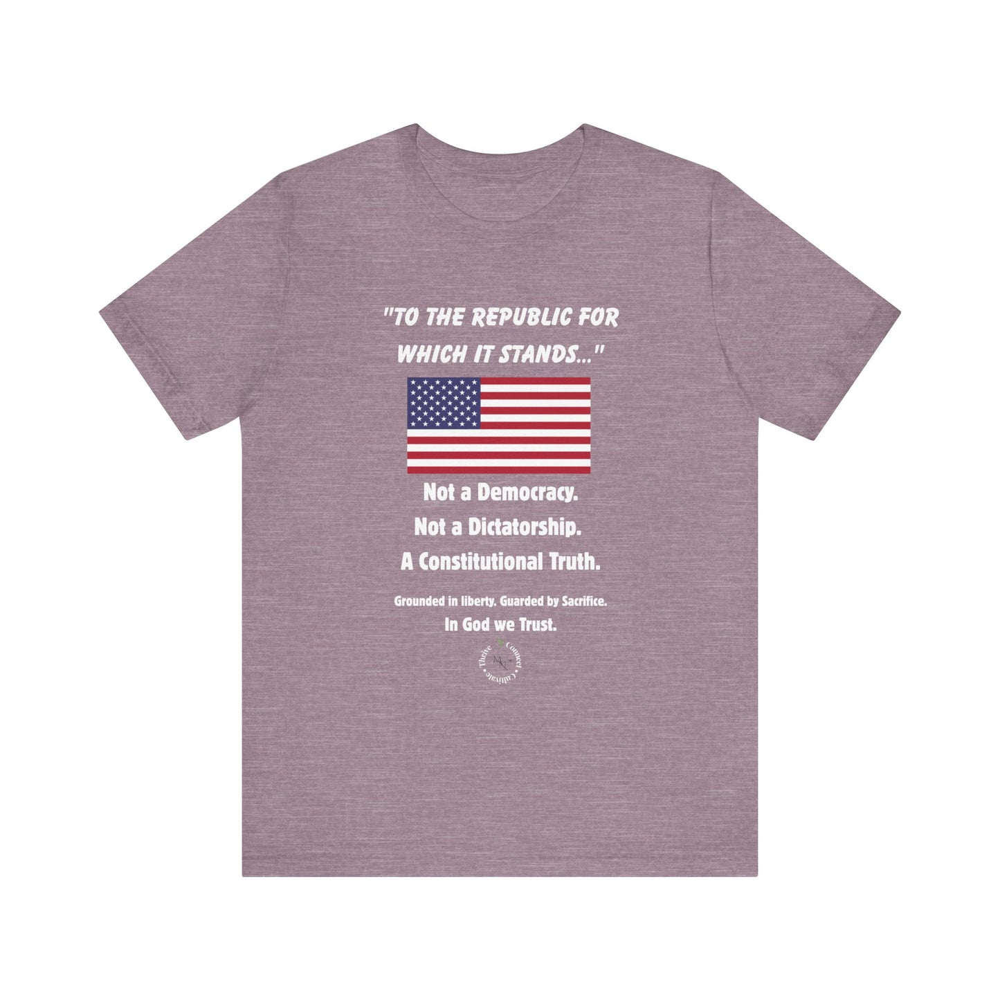 USA Republic Tee – A Shirt That Remembers Why We Stand- Independence Day Shirt, Casual Wear, Summer Style, Gift for Veterans