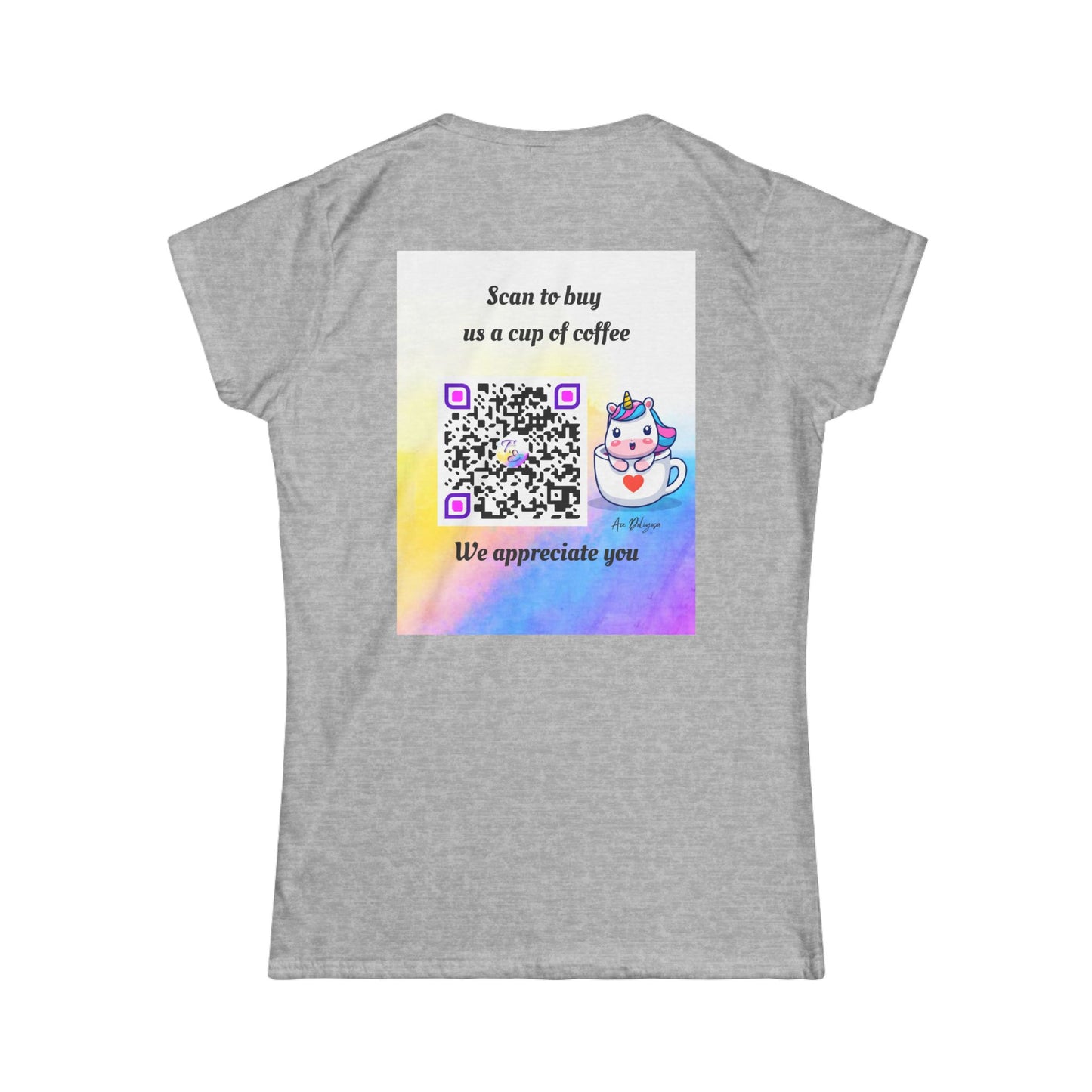 🦄 “I’m Not Awake Yet” – Touched & Empowered Edition Women's Softstyle Tee
