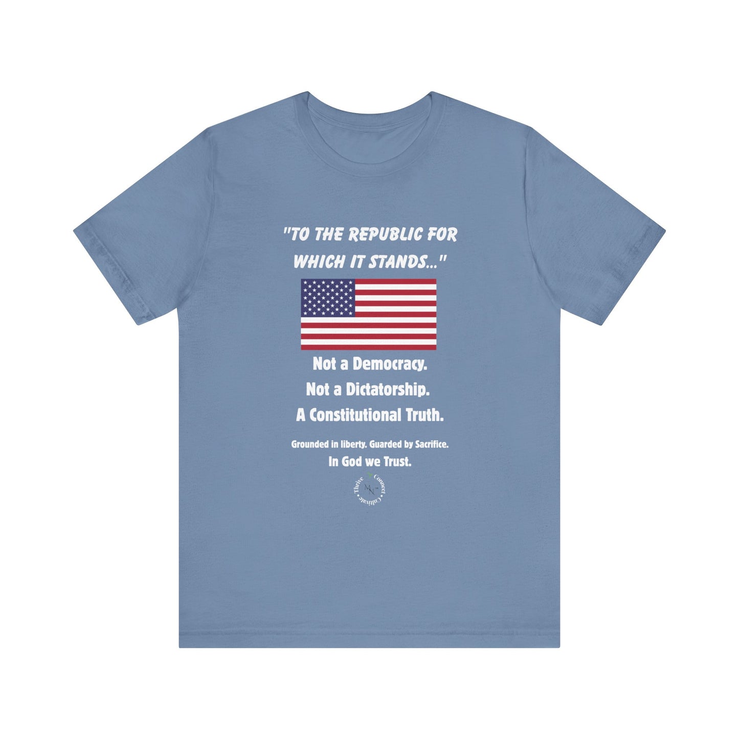 USA Republic Tee – A Shirt That Remembers Why We Stand- Independence Day Shirt, Casual Wear, Summer Style, Gift for Veterans