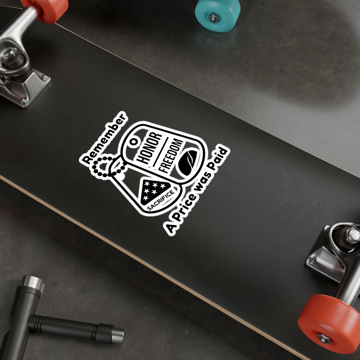 Patriotic Vinyl Decals for Remembrance, Honor Freedom Stickers, Memorial Decals, Military Tribute Stickers, Vinyl Wall Art