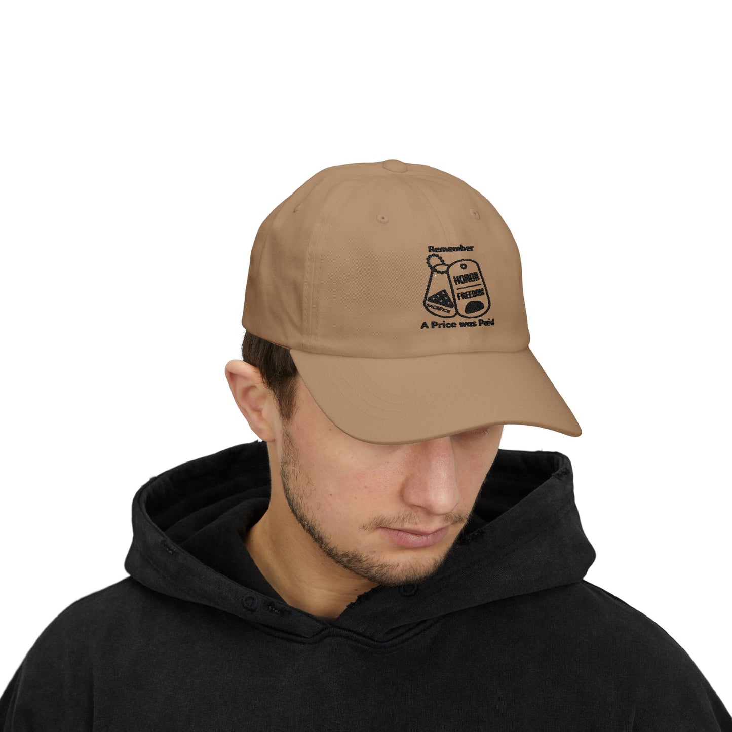 Classic Cap -Remember Honor Freedom Designed in Memory for those who Paid it all for our Freedom