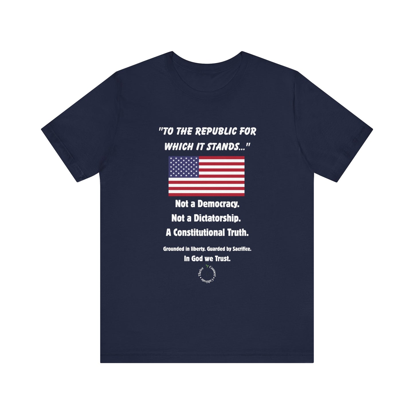 USA Republic Tee – A Shirt That Remembers Why We Stand- Independence Day Shirt, Casual Wear, Summer Style, Gift for Veterans