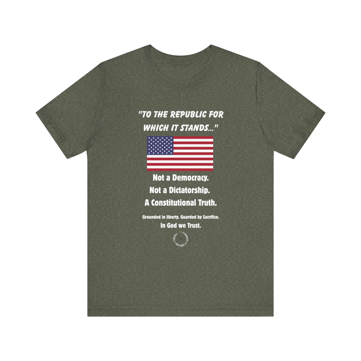 USA Republic Tee – A Shirt That Remembers Why We Stand- Independence Day Shirt, Casual Wear, Summer Style, Gift for Veterans