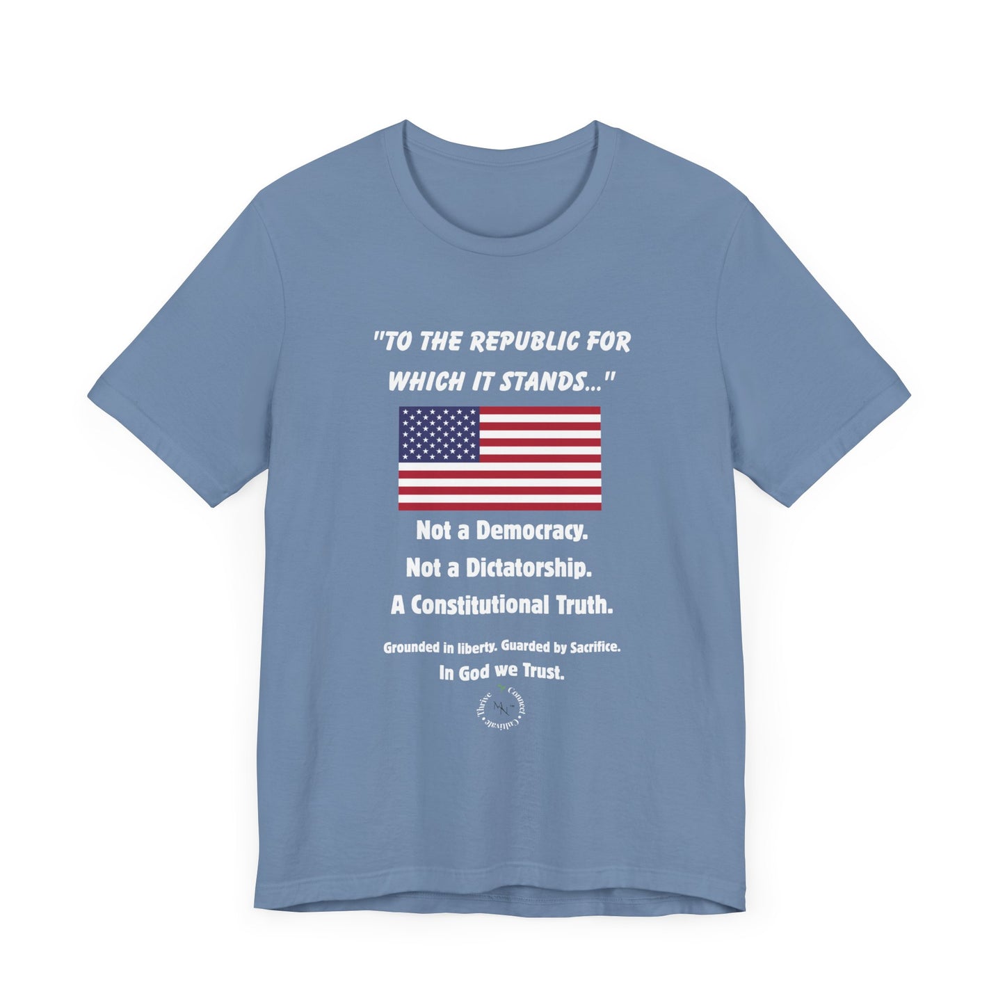 USA Republic Tee – A Shirt That Remembers Why We Stand- Independence Day Shirt, Casual Wear, Summer Style, Gift for Veterans