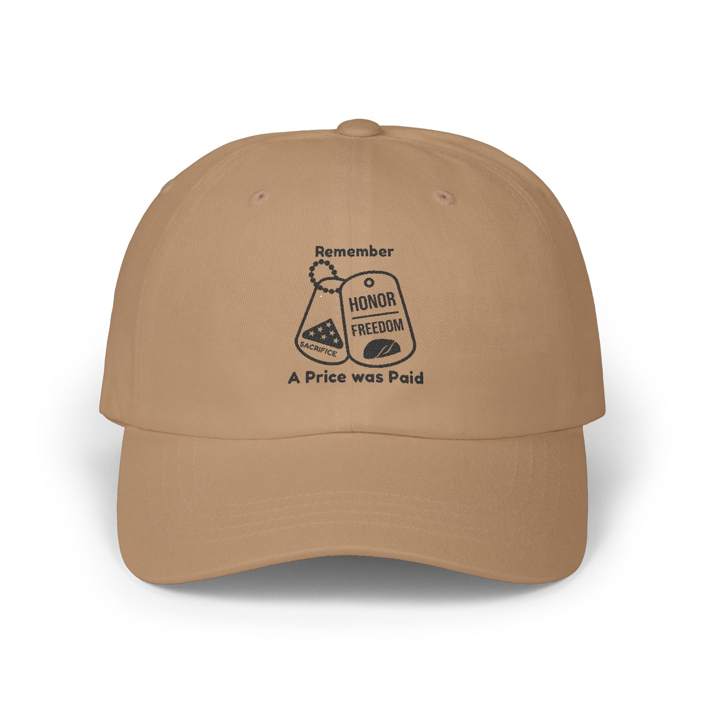 Classic Cap -Remember Honor Freedom Designed in Memory for those who Paid it all for our Freedom