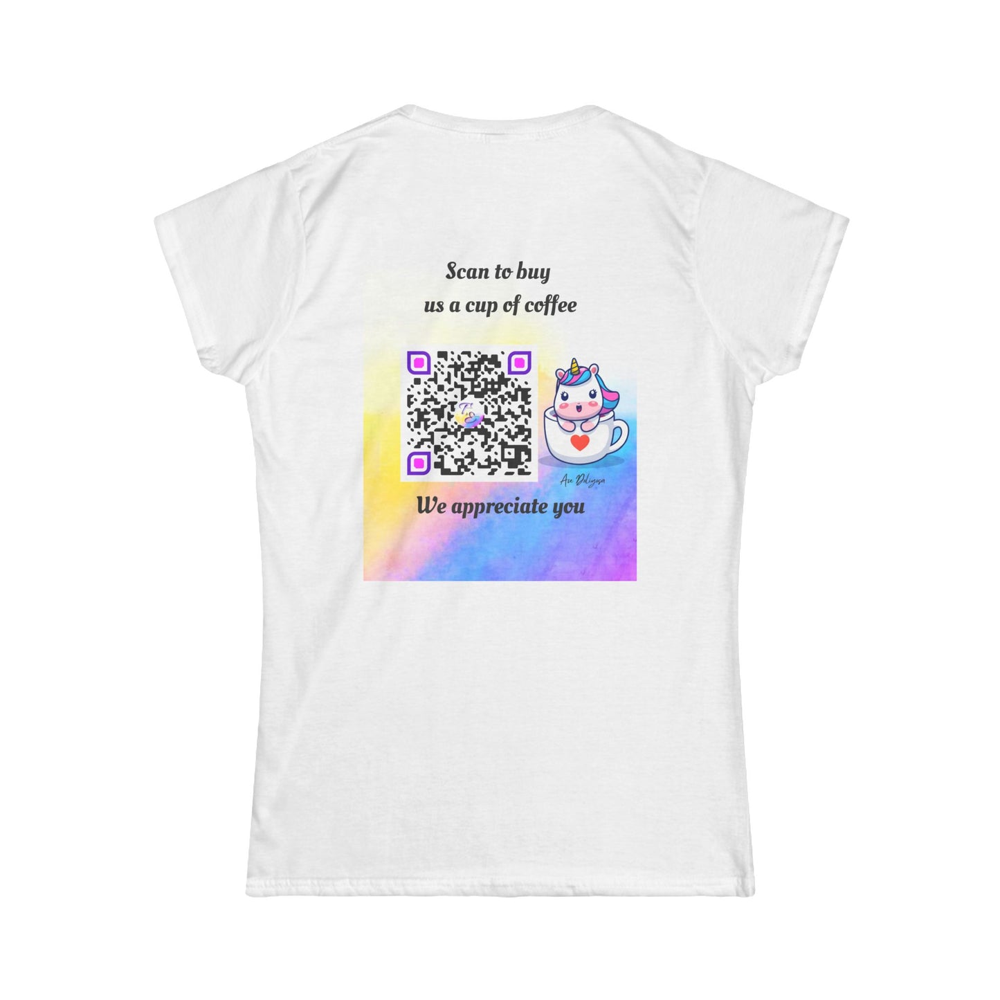 🦄 “I’m Not Awake Yet” – Touched & Empowered Edition Women's Softstyle Tee