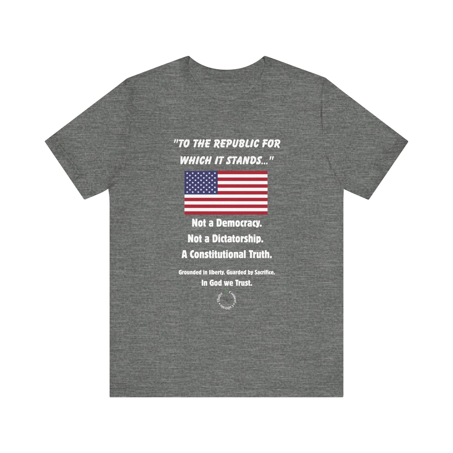 USA Republic Tee – A Shirt That Remembers Why We Stand- Independence Day Shirt, Casual Wear, Summer Style, Gift for Veterans