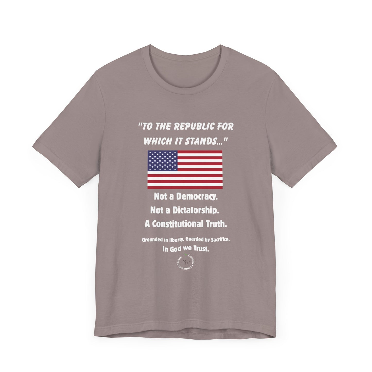 USA Republic Tee – A Shirt That Remembers Why We Stand- Independence Day Shirt, Casual Wear, Summer Style, Gift for Veterans