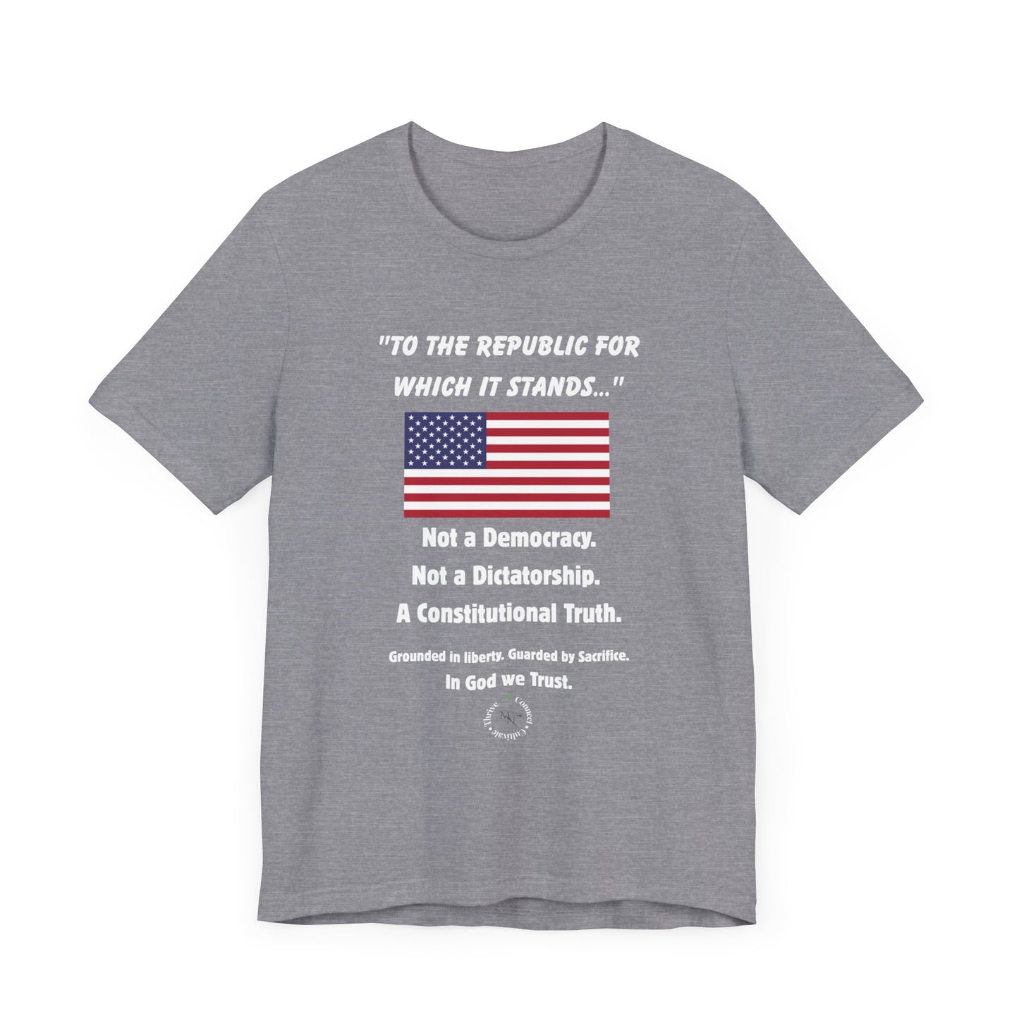 USA Republic Tee – A Shirt That Remembers Why We Stand- Independence Day Shirt, Casual Wear, Summer Style, Gift for Veterans