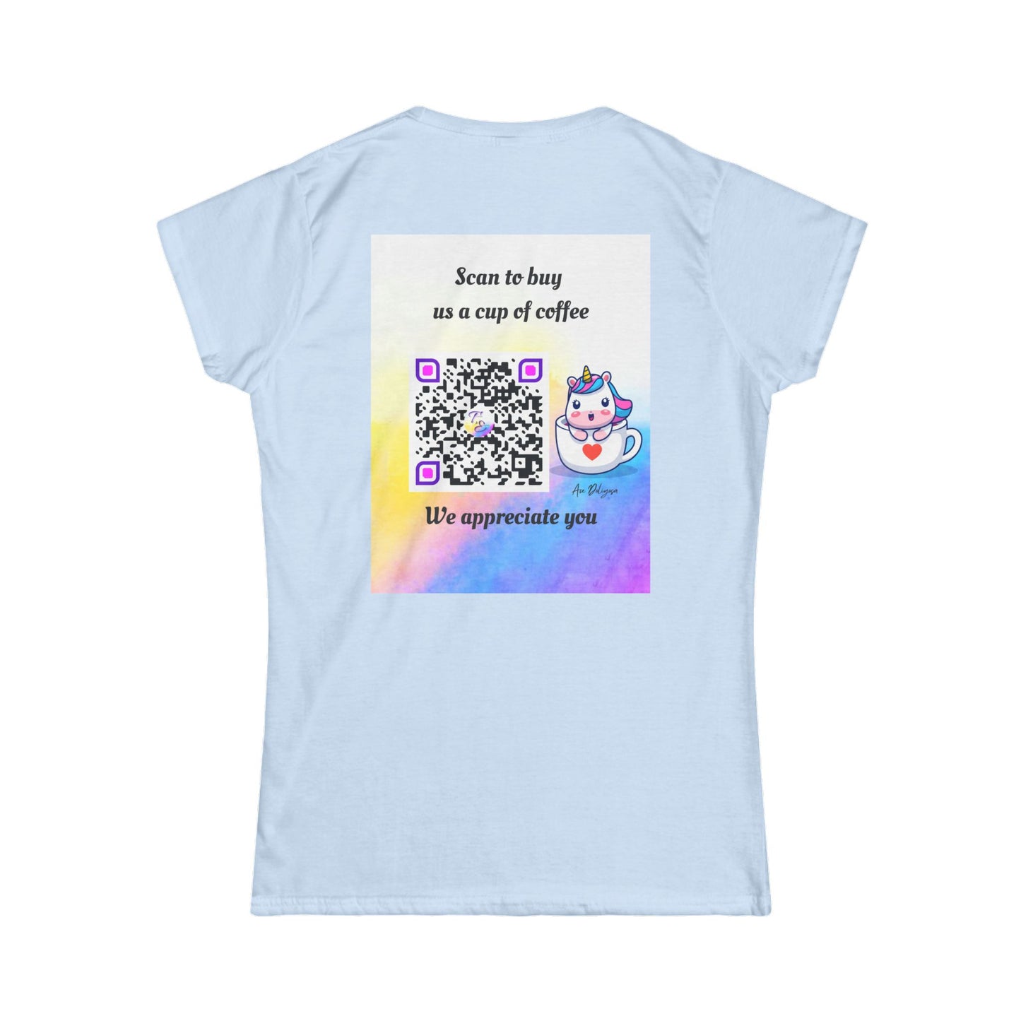 🦄 “I’m Not Awake Yet” – Touched & Empowered Edition Women's Softstyle Tee