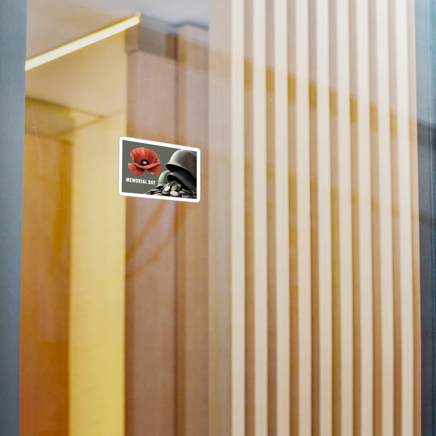 Memorial Day  Kiss-Cut Vinyl Decal “A Price Was Paid” – Mindful Nuggets™ Tribute Series