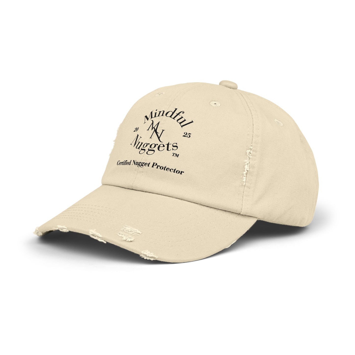 CERTIFIED NUGGET PROTECTOR Unisex Distressed Cap