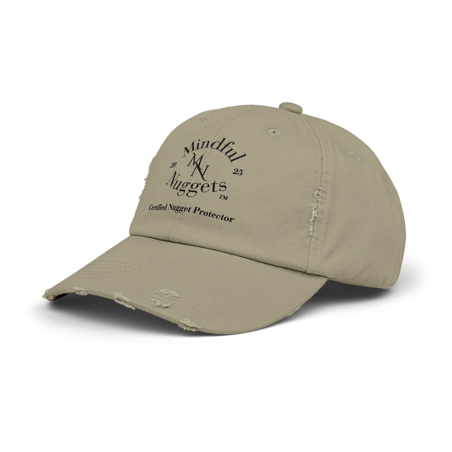 CERTIFIED NUGGET PROTECTOR Unisex Distressed Cap